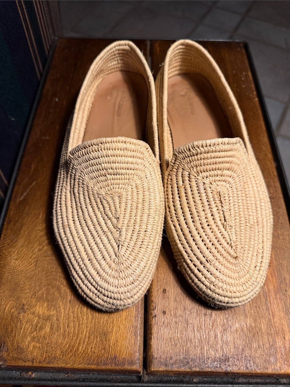 Carrie Forbes Women's Braided Raffia Loafer - Natural